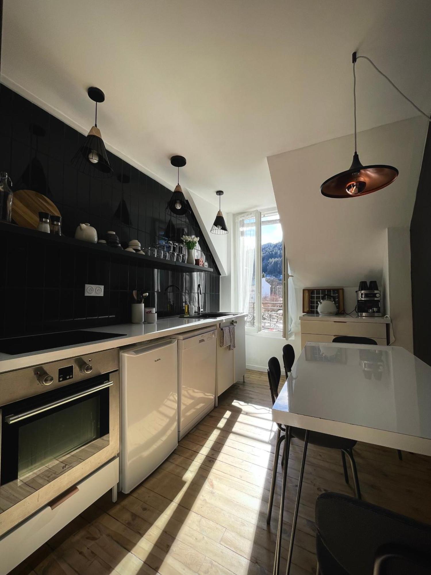 Maison Yuki - Appartement Chic - Netflix Et Parking Gratuit Le Mont-Dore Dış mekan fotoğraf